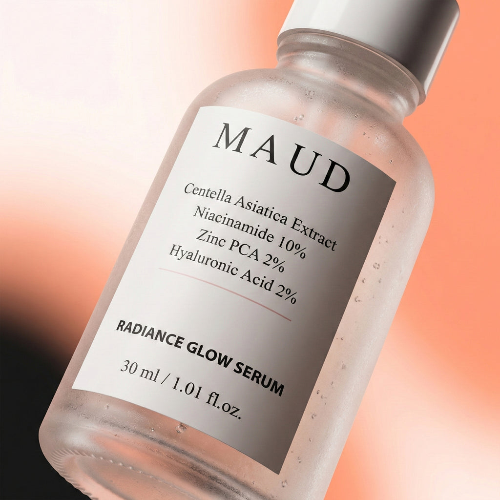 Maud Radiance Serum – Niacinamide 10%, Zinc PCA 2%, Centella Asiatica & Hyaluronic Acid