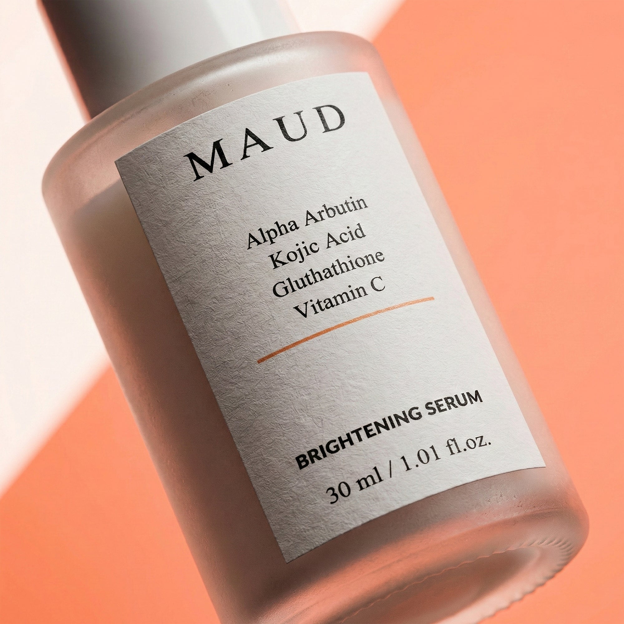 Maud Brightening Serum Vitamin C, Alpha Arbutin, Kojic Acid & Glutathi MAUDSKINCARE Maud Brightening Serum Vitamin C, Alpha Arbutin, Kojic Acid & Glutathi MAUDSKINCARE